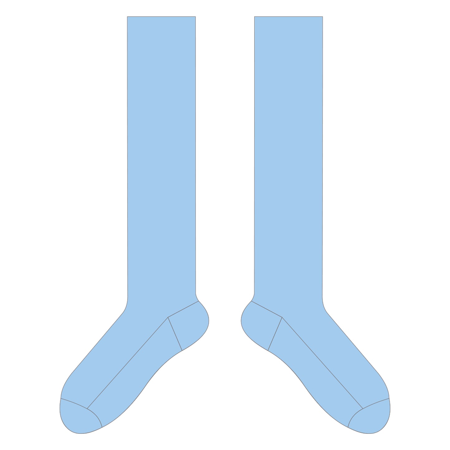 Aberfoyle Park Campus | Socks - Knee High - Sky Blue