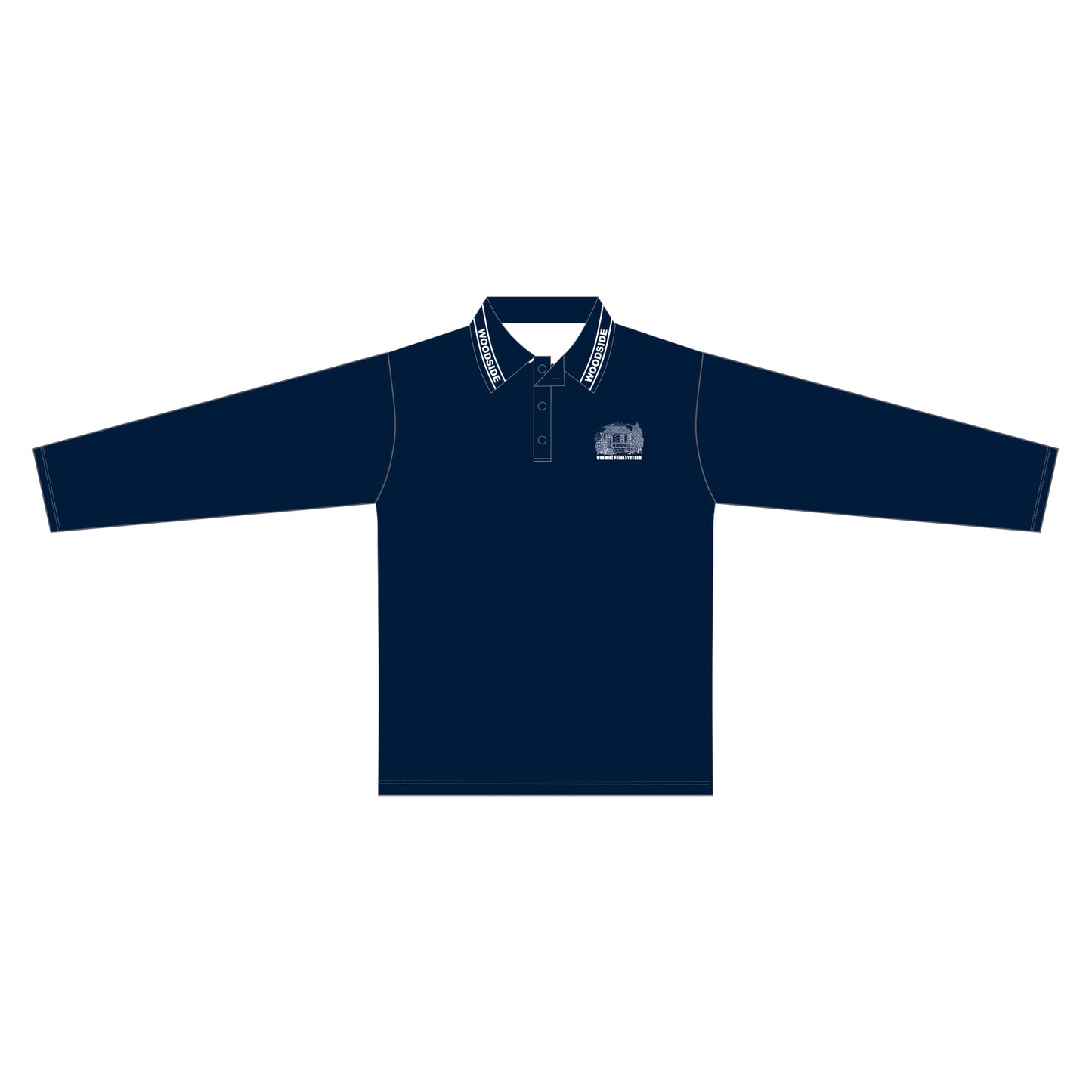Woodside Primary School | Polo - Long Sleeve - R-Y5