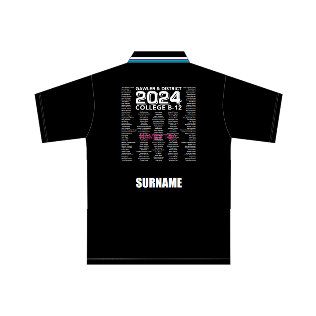 Gawler & Districts College | PRE-ORDER | Y12 Polo