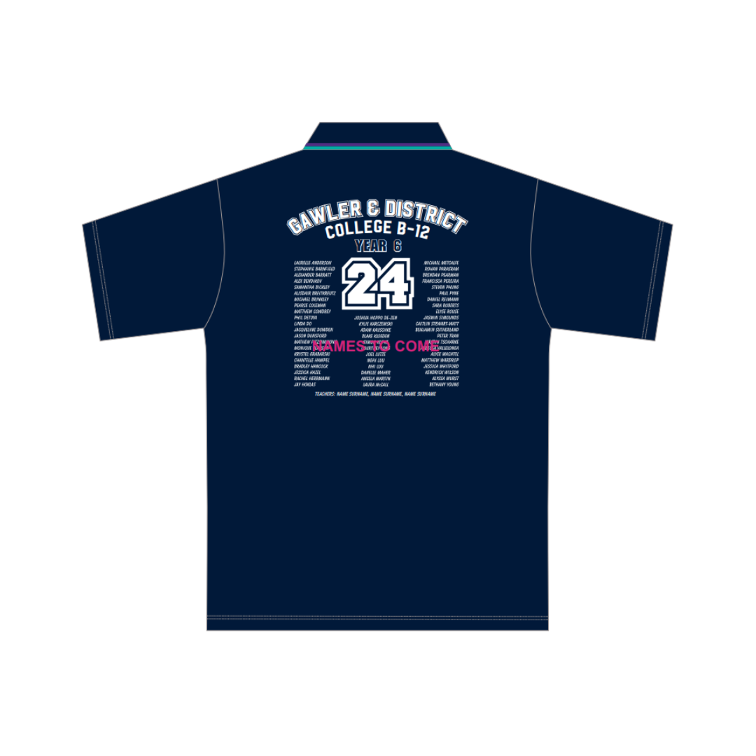 Gawler & Districts College Y6 | PRE-ORDER | Y6 Polo
