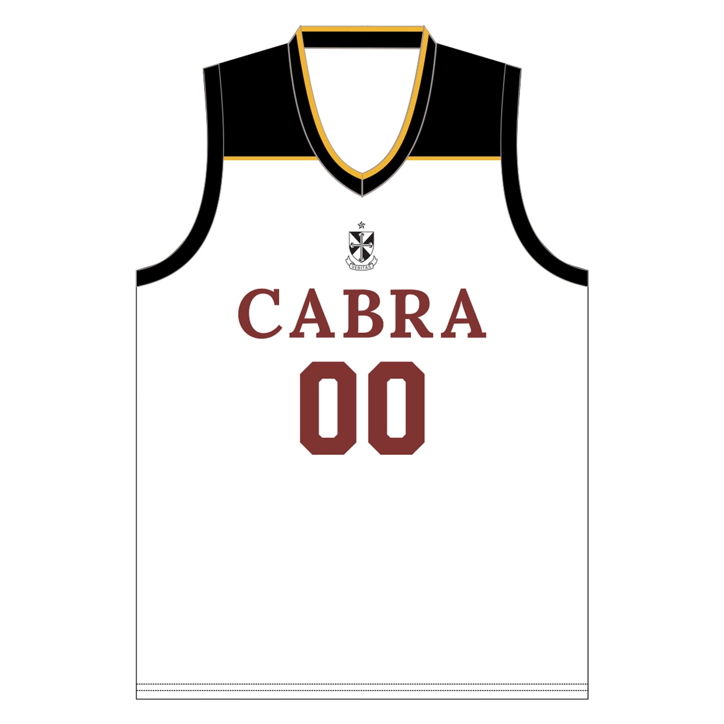 *NEW 2023* Cabra Dominican College | Reversible Basketball Singlet - Unisex