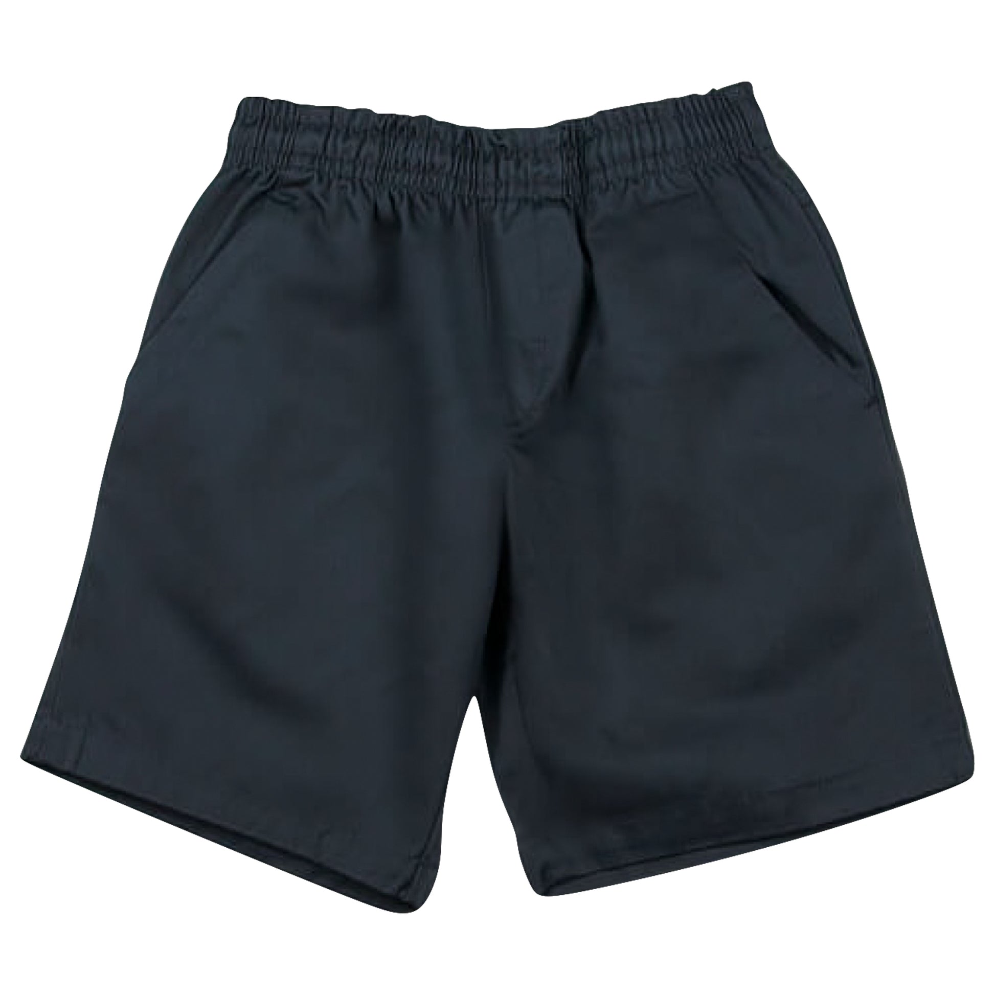 Belgravia School Essentials | Full Elastic Waist Shorts - BLACK ...
