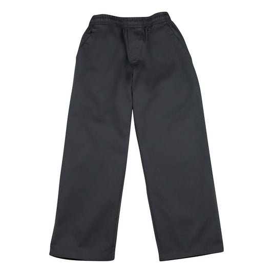 Belgravia School Essentials | Full Elastic Waist Trousers - BLACK