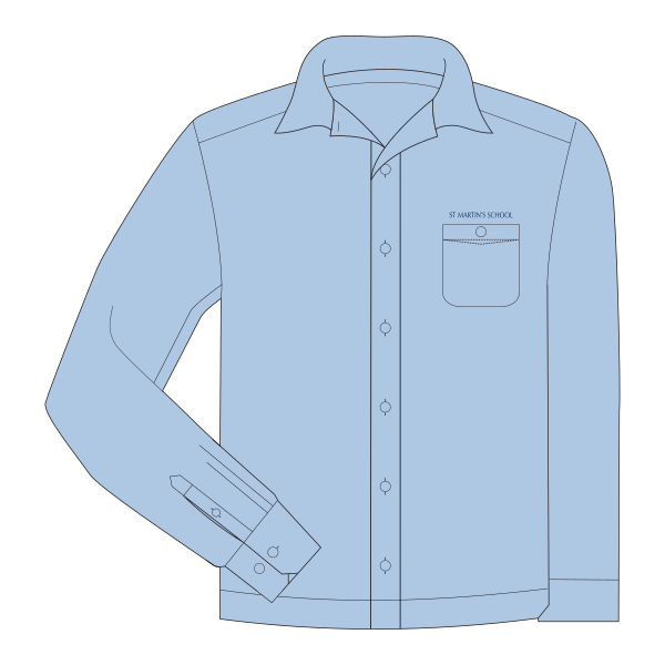 St Martin's Catholic PS | School Shirt - LS