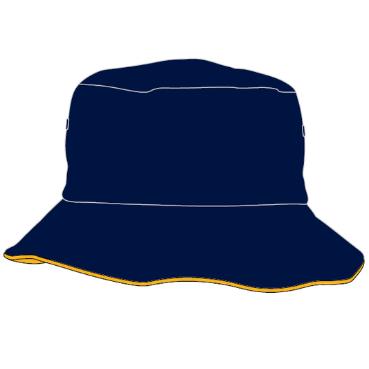 Dernancourt School | Bucket Hat - Navy / Gold