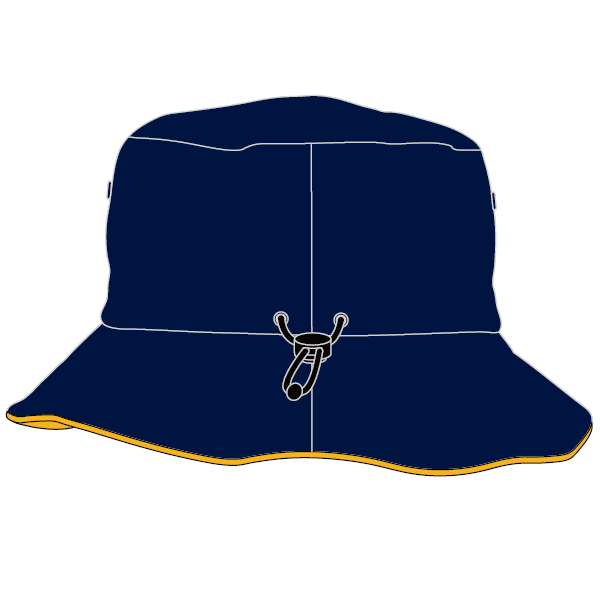 Dernancourt School | Bucket Hat - Navy / Gold