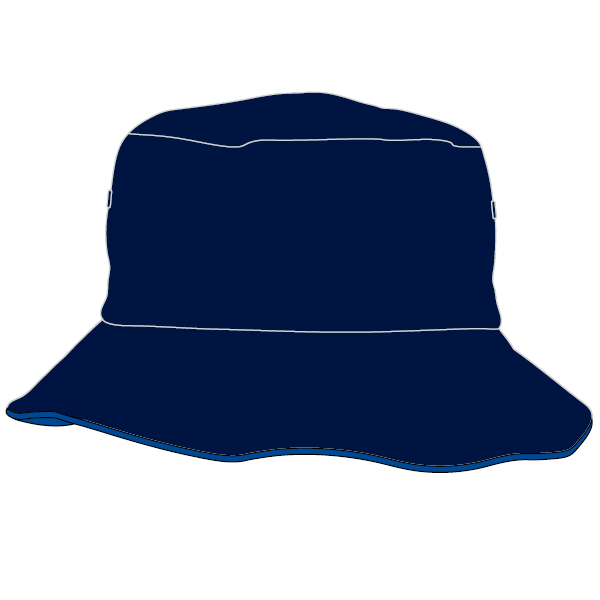 Dernancourt School | Bucket Hat - Navy / Royal