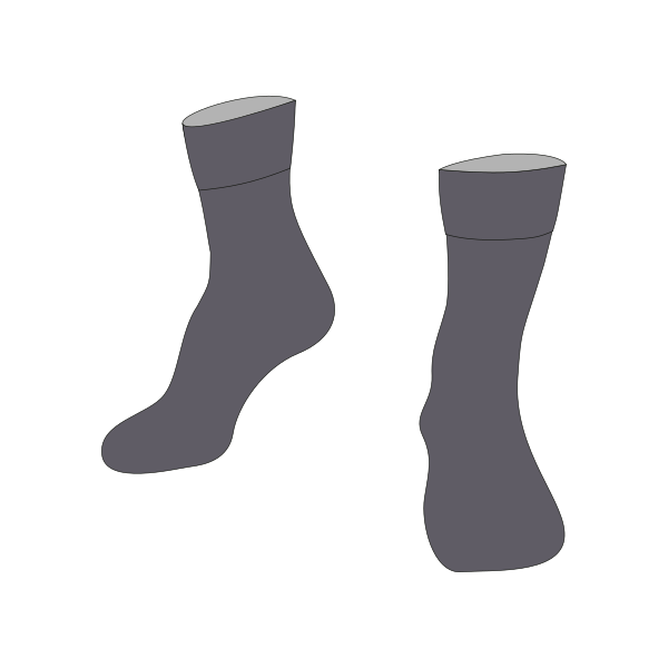 St Martin's Catholic PS | Ankle Socks (Twin Pack) - Grey