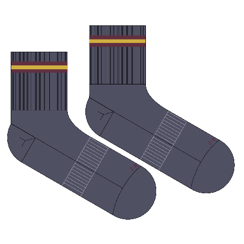 Cabra Dominican College | Grey Anklet Socks