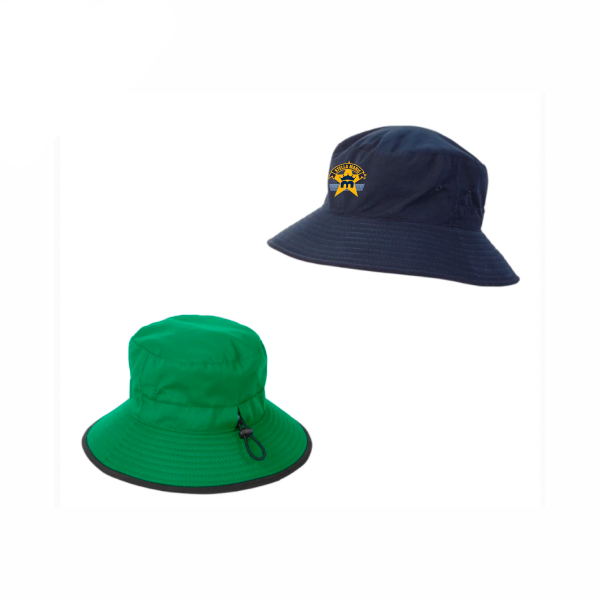 Stella Maris Parish School | Bucket Hat - Navy/Emerald