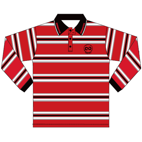 Errington SEC | Polo - Knitted Stripe - Long Sleeve
