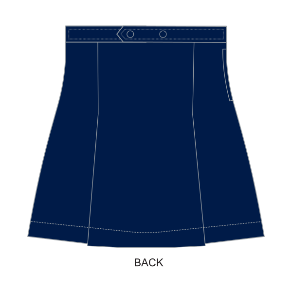 Belgravia School Essentials | Pleated Navy Skirt