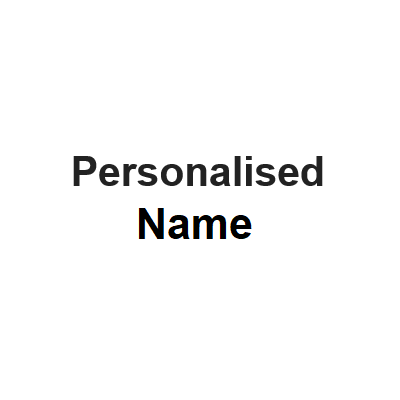 Personalised Name +$5