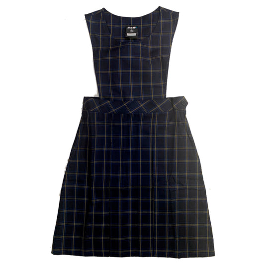 Belgravia School Essentials | Winter Pinafore - NAVY CHECK